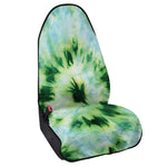 Green And Black Acid Wash Tie Dye Print Waterproof Car Seat Cover