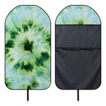 Green And Black Acid Wash Tie Dye Print Waterproof Car Seat Cover