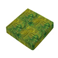 Green And Black African Ethnic Print Outdoor Seat Cushion Cover