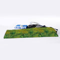 Green And Black African Ethnic Print Sports Towel