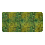Green And Black African Ethnic Print Towel