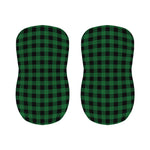Green And Black Buffalo Check Print Bar Stool Covers