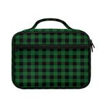 Green And Black Buffalo Check Print Briefcase Bible Bag
