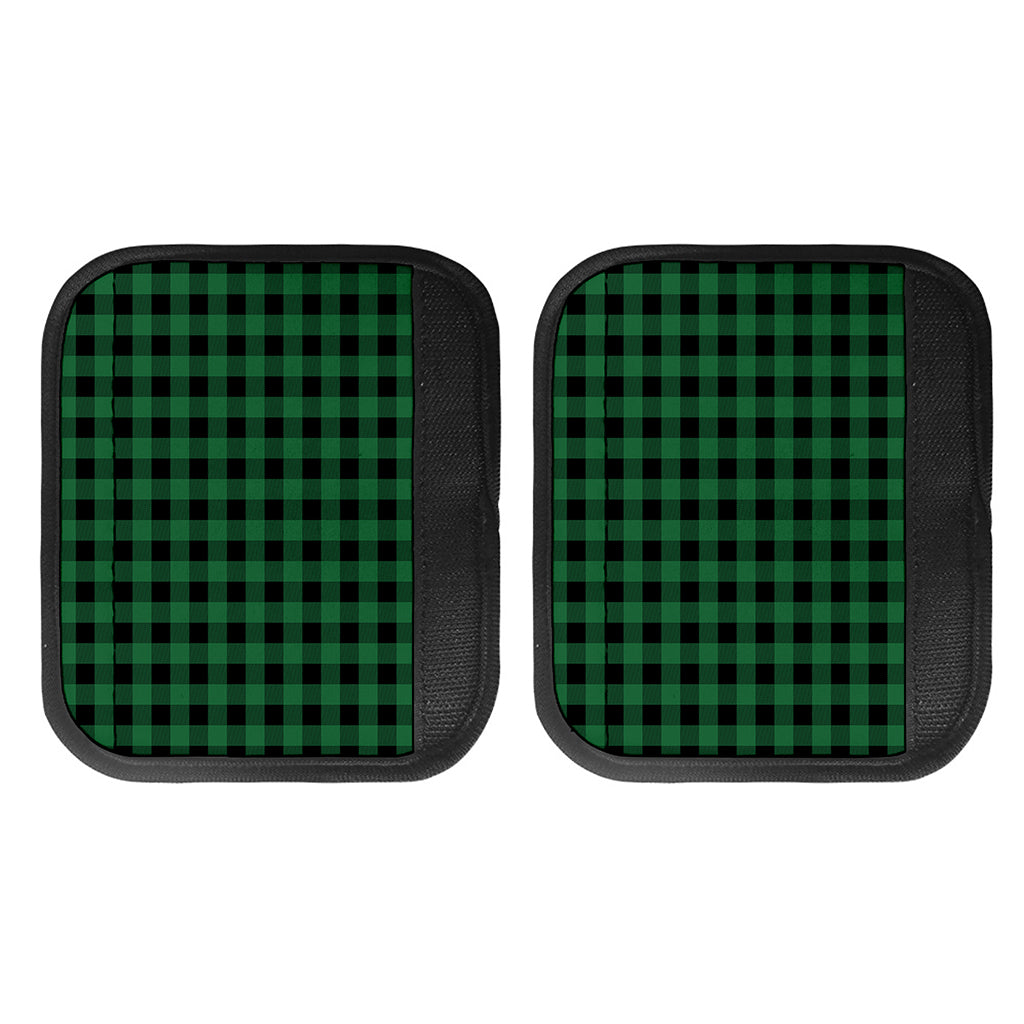 Green And Black Buffalo Check Print Handle Covers