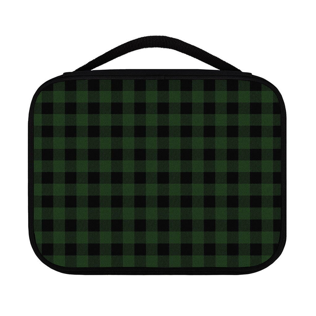 Green And Black Buffalo Plaid Print Classic Bible Case