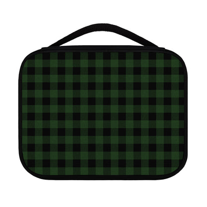 Green And Black Buffalo Plaid Print Classic Bible Case
