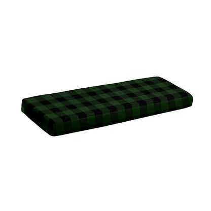 Green And Black Buffalo Plaid Print Piano Keyboard Cover