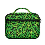 Green And Black Cheetah Print Briefcase Bible Bag