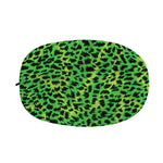 Green And Black Cheetah Print Car Side Mirror Covers