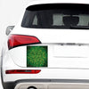 Green And Black Cheetah Print Car Sticker