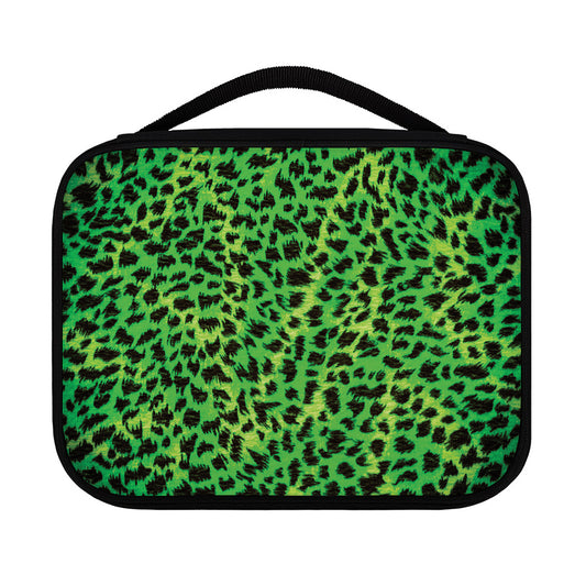 Green And Black Cheetah Print Classic Bible Case