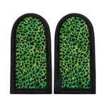Green And Black Cheetah Print Skillet Handle Cover
