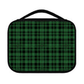 Green And Black Tartan Pattern Print Classic Bible Case