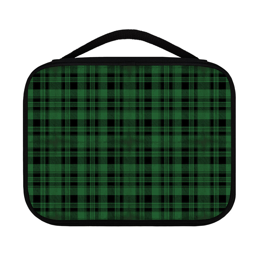 Green And Black Tartan Pattern Print Classic Bible Case