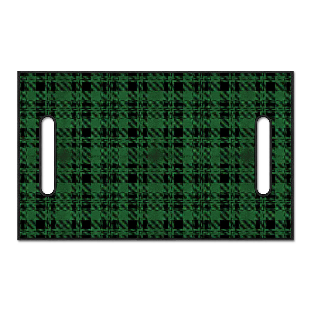 Green And Black Tartan Pattern Print Golf Cart Seat Cover