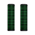 Green And Black Tartan Pattern Print Handle Covers