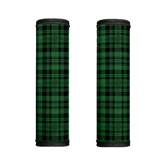 Green And Black Tartan Pattern Print Handle Covers