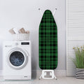 Green And Black Tartan Pattern Print Ironing Board Cover