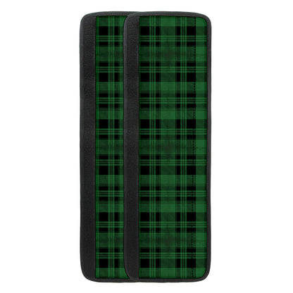 Green And Black Tartan Pattern Print Refrigerator Handle Covers