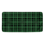 Green And Black Tartan Pattern Print Towel