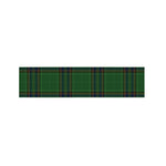 Green And Blue Stewart Tartan Print Bed Runner
