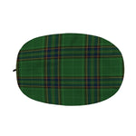 Green And Blue Stewart Tartan Print Car Side Mirror Covers