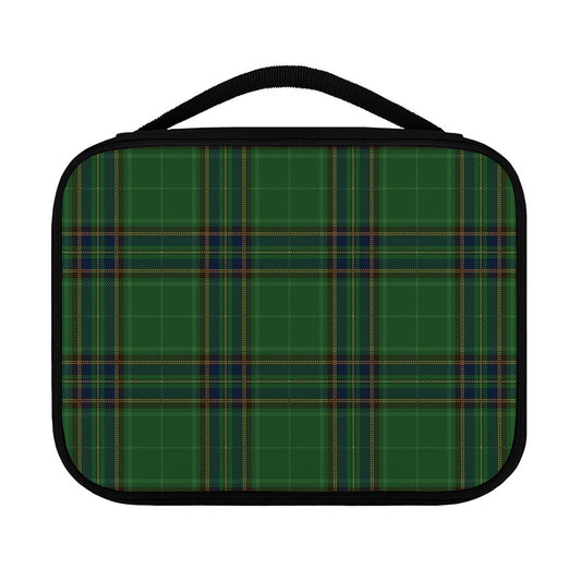 Green And Blue Stewart Tartan Print Classic Bible Case