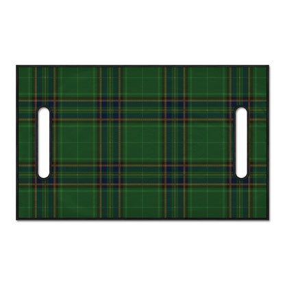 Green And Blue Stewart Tartan Print Golf Cart Seat Cover