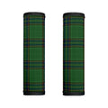 Green And Blue Stewart Tartan Print Handle Covers