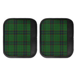 Green And Blue Stewart Tartan Print Handle Covers