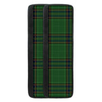 Green And Blue Stewart Tartan Print Refrigerator Handle Covers
