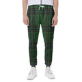 Green And Blue Stewart Tartan Print Joggers