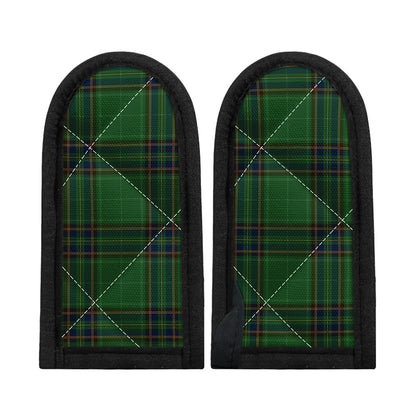 Green And Blue Stewart Tartan Print Skillet Handle Cover