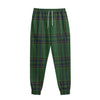 Green And Blue Stewart Tartan Print Sweatpants