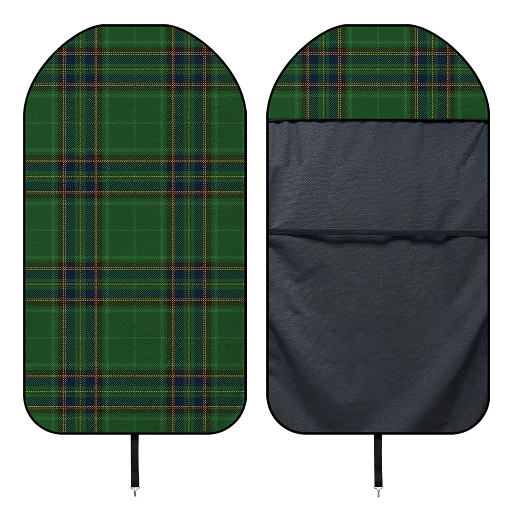 Green And Blue Stewart Tartan Print Waterproof Car Seat Cover
