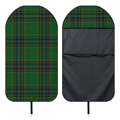Green And Blue Stewart Tartan Print Waterproof Car Seat Cover
