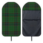 Green And Blue Stewart Tartan Print Waterproof Car Seat Cover