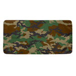 Green And Brown Camouflage Print Towel