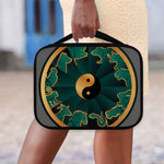 Green And Gold Chinese Zodiac Print Classic Bible Case