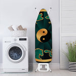 Green And Gold Chinese Zodiac Print Ironing Board Cover
