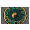 Green And Gold Chinese Zodiac Print Polyester Doormat