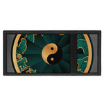Green And Gold Chinese Zodiac Print Trifold Wallet