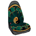 Green And Gold Chinese Zodiac Print Waterproof Car Seat Cover