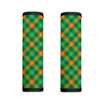 Green And Orange Buffalo Plaid Print Handle Covers