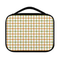 Green And Orange Tattersall Print Classic Bible Case