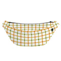 Green And Orange Tattersall Print Fanny Pack