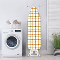Green And Orange Tattersall Print Ironing Board Cover