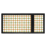 Green And Orange Tattersall Print Trifold Wallet
