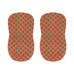Green And Pink Cannabis Leaf Print Bar Stool Covers