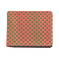 Green And Pink Cannabis Leaf Print Bifold Wallet
